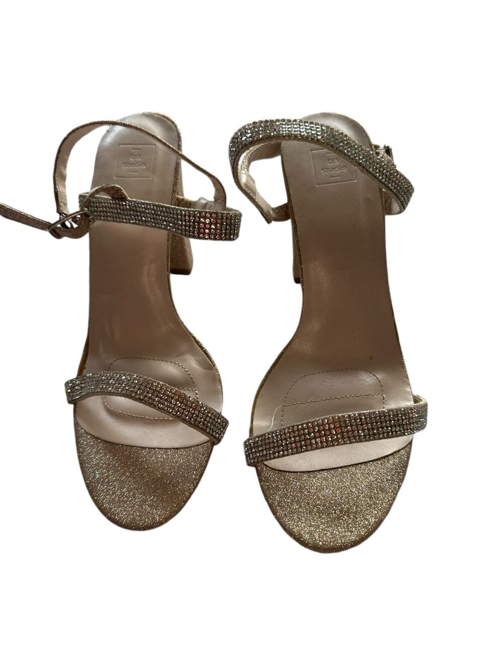 Womens Heels Size 6.5 Strappy Prom Formal Party Sandals Vacation Shoes